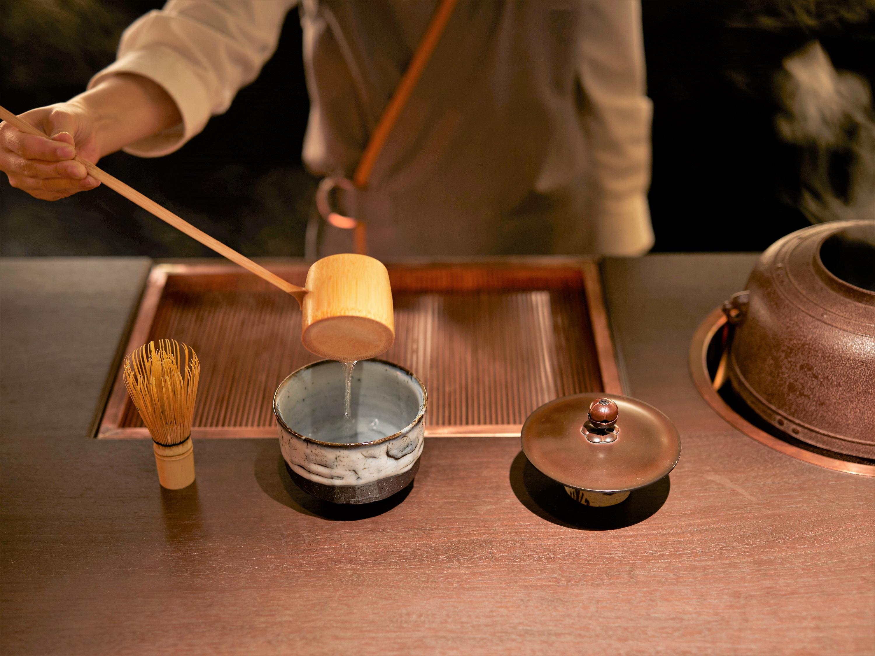 京都千酒店 外观 照片 Preparation of matcha