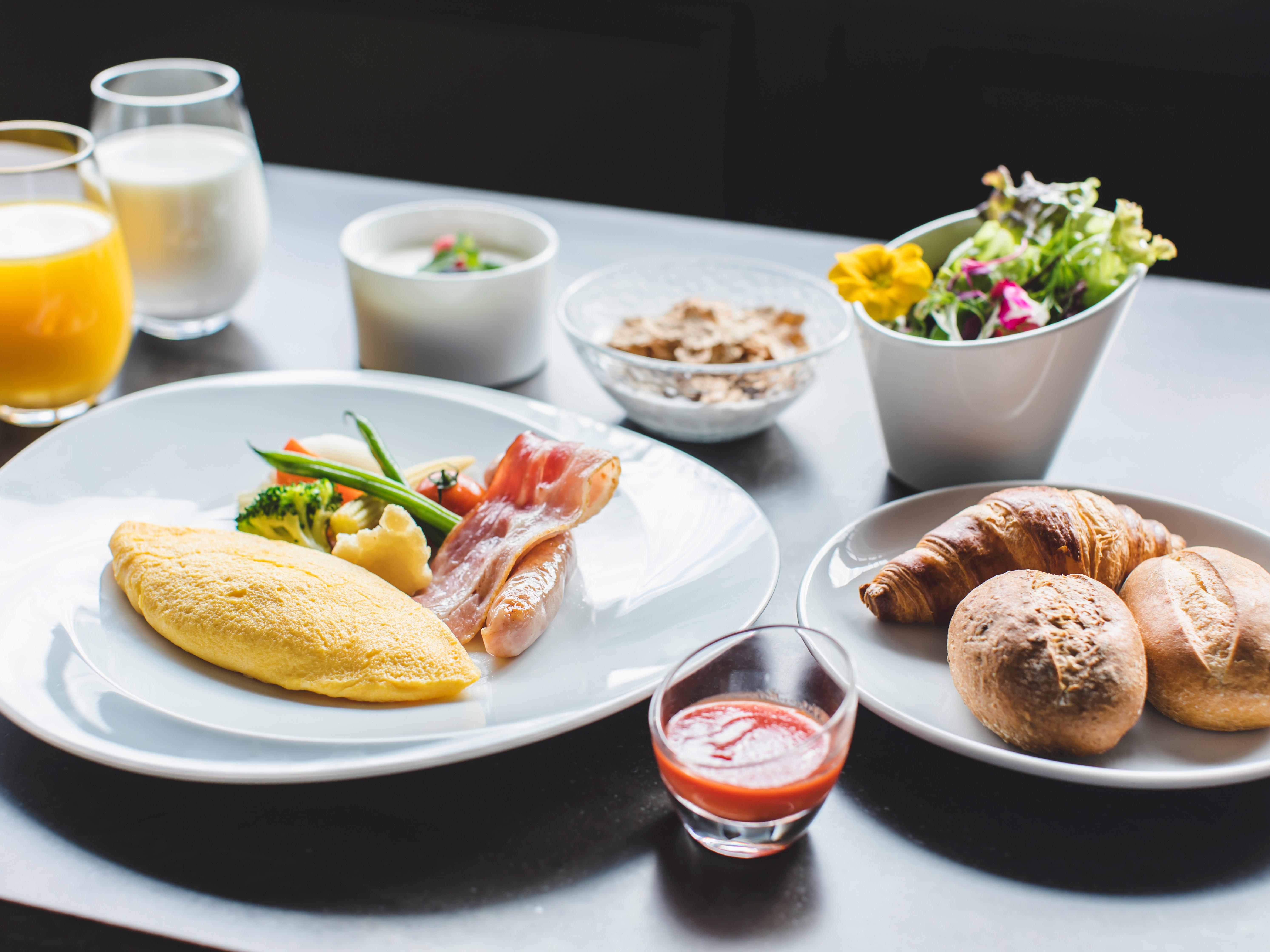 京都千酒店 外观 照片 A typical breakfast at the restaurant